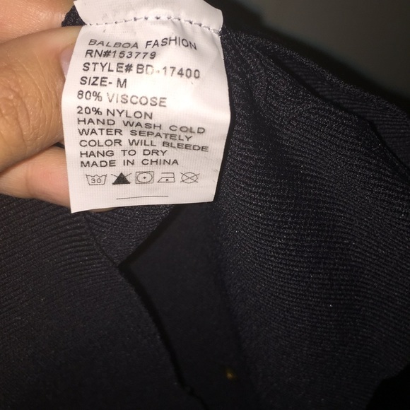 2for$20❤️🔥⚡️Slim Black Dress NWOTs✨💥 - Picture 5 of 5